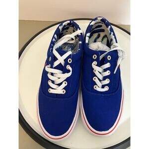 Polo Ralph Lauren Keaton Men's Heritage Royal Blue Sneakers Sz 8.5 NIB
